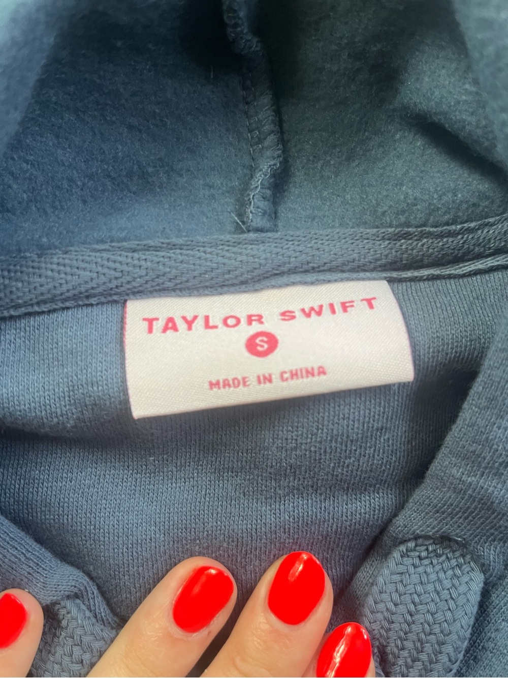 Taylor Swift Navy Hoodie Cruel Summer - Picture 2 of 4